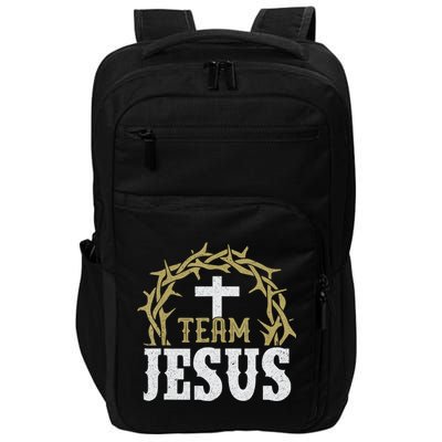 Team Jesus For Christian And True Believer Impact Tech Backpack