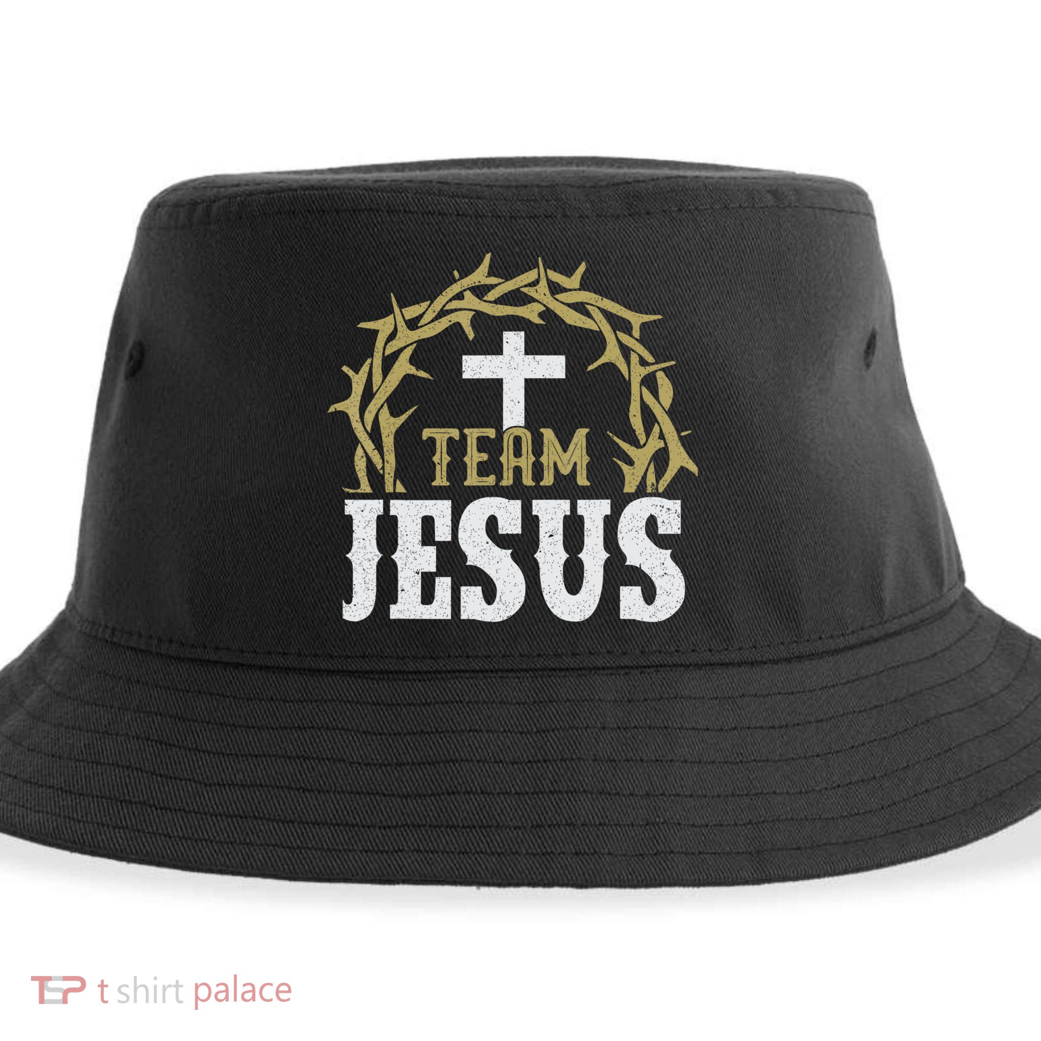 Team Jesus For Christian And True Believer Sustainable Bucket Hat