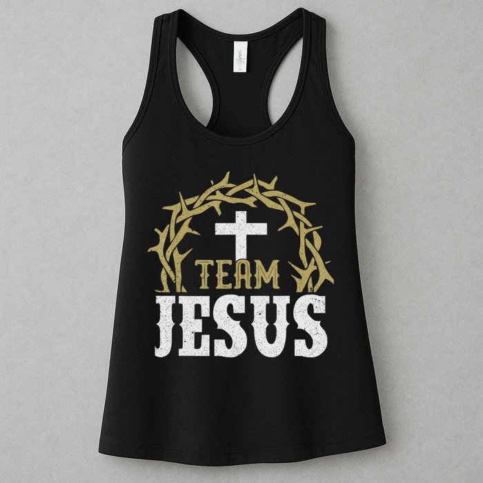 Team Jesus For Christian And True Believer Womens Tank Top