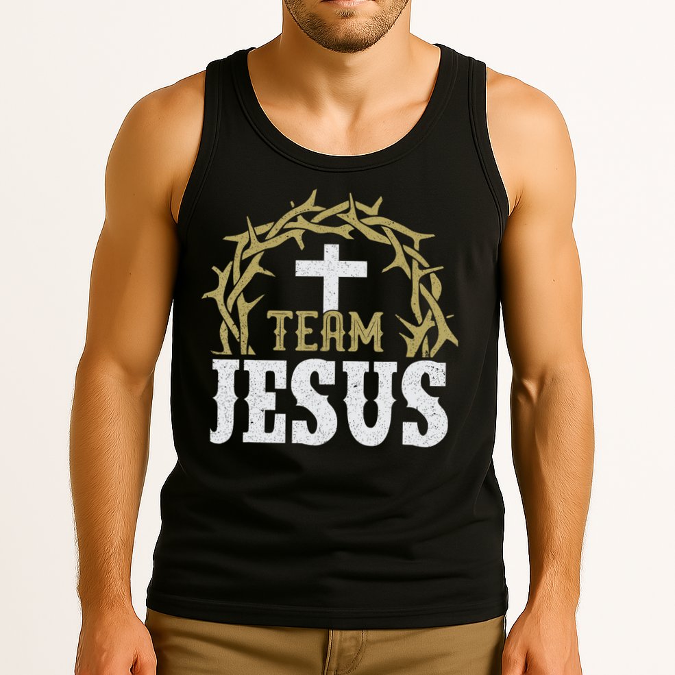 Team Jesus For Christian And True Believer Tank Top