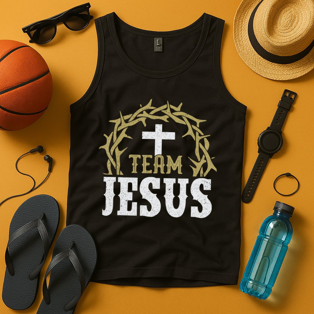 Team Jesus For Christian And True Believer Tank Top