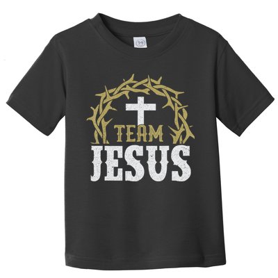 Team Jesus For Christian And True Believer Toddler T-Shirt