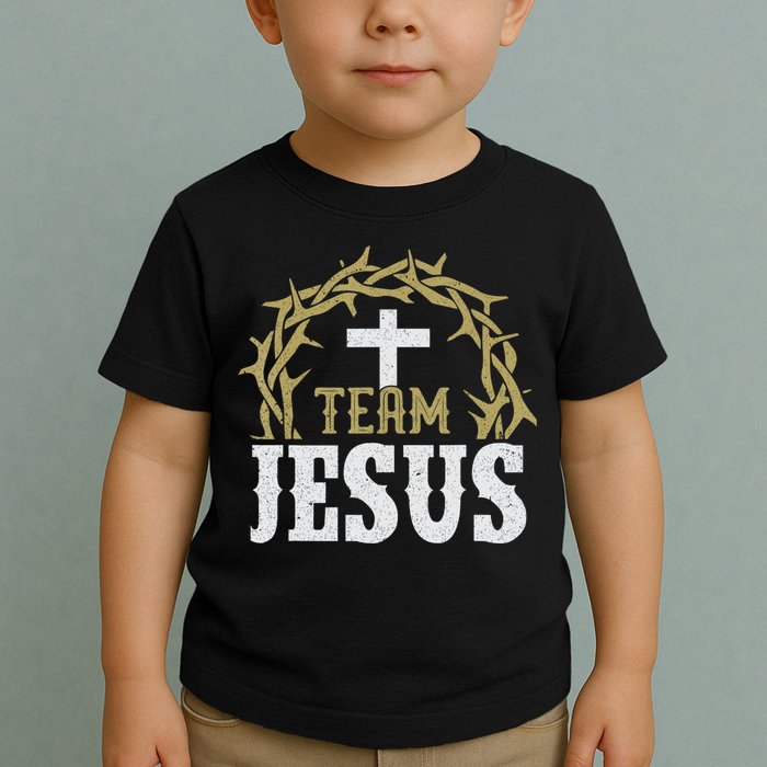 Team Jesus For Christian And True Believer Toddler T-Shirt