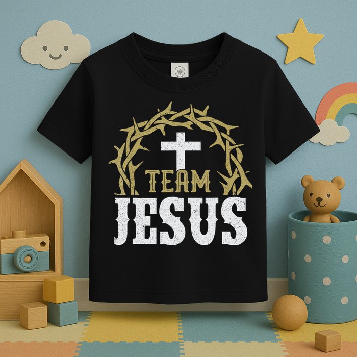 Team Jesus For Christian And True Believer Toddler T-Shirt