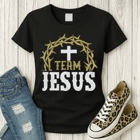Team Jesus For Christian And True Believer Womens T-Shirt