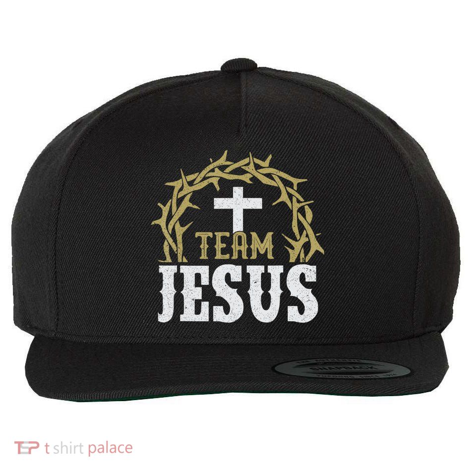 Team Jesus For Christian And True Believer Wool Snapback Cap
