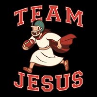 Team Jesus Football Backpack