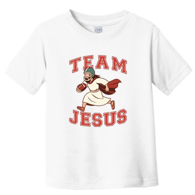 Team Jesus Football Toddler T-Shirt