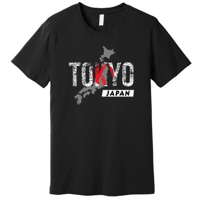 Tokyo Japan | Flag Japan Premium T-Shirt