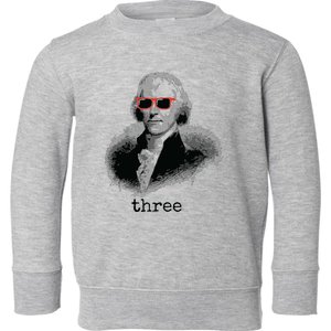 Thomas Jefferson Founding Father Toddler Sweatshirt