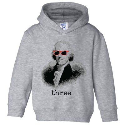 Thomas Jefferson Founding Father Toddler Hoodie