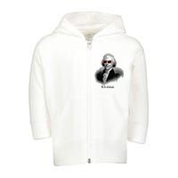 Thomas Jefferson Founding Father Toddler Zip Fleece Hoodie