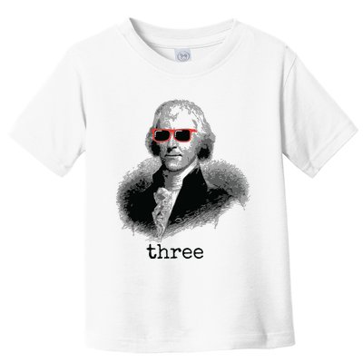 Thomas Jefferson Founding Father Toddler T-Shirt