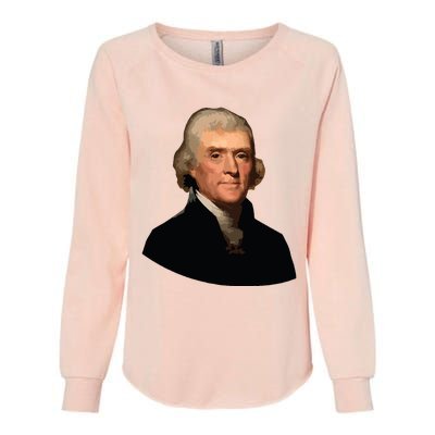 Thomas Jefferson Founding Father Liberty Conservative Thomas Jefferson Womens California Wash Sweatshirt