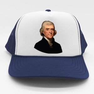 Thomas Jefferson Founding Father Liberty Conservative Thomas Jefferson Trucker Hat