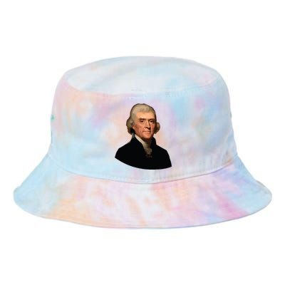 Thomas Jefferson Founding Father Liberty Conservative Thomas Jefferson Tie Dye Newport Bucket Hat