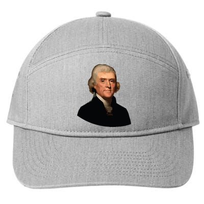 Thomas Jefferson Founding Father Liberty Conservative Thomas Jefferson 7-Panel Snapback Hat