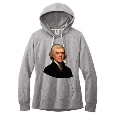 Thomas Jefferson Founding Father Liberty Conservative Thomas Jefferson Women's Fleece Hoodie