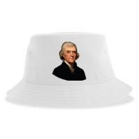 Thomas Jefferson Founding Father Liberty Conservative Thomas Jefferson Sustainable Bucket Hat