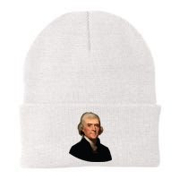 Thomas Jefferson Founding Father Liberty Conservative Thomas Jefferson Knit Cap Winter Beanie