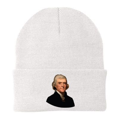 Thomas Jefferson Founding Father Liberty Conservative Thomas Jefferson Knit Cap Winter Beanie