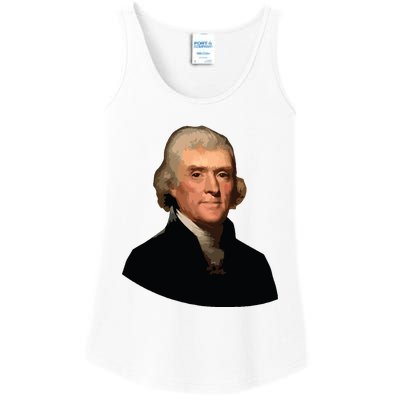 Thomas Jefferson Founding Father Liberty Conservative Thomas Jefferson Ladies Essential Tank