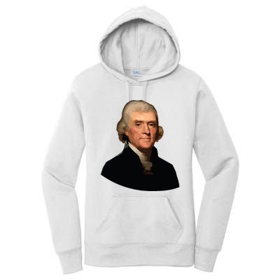 Thomas Jefferson Founding Father Liberty Conservative Thomas Jefferson Women's Pullover Hoodie