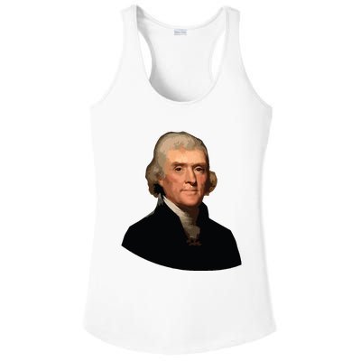 Thomas Jefferson Founding Father Liberty Conservative Thomas Jefferson Ladies PosiCharge Competitor Racerback Tank