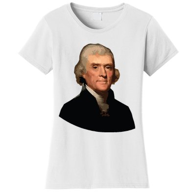 Thomas Jefferson Founding Father Liberty Conservative Thomas Jefferson Women's T-Shirt