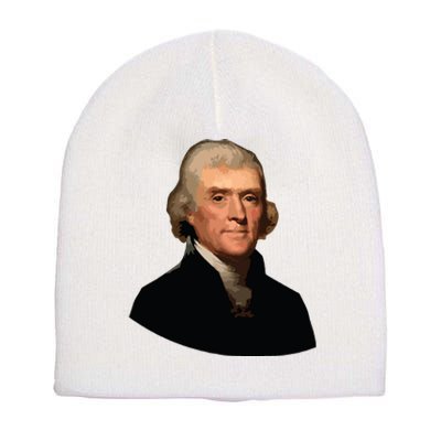 Thomas Jefferson Founding Father Liberty Conservative Thomas Jefferson Short Acrylic Beanie