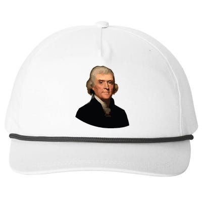 Thomas Jefferson Founding Father Liberty Conservative Thomas Jefferson Snapback Five-Panel Rope Hat