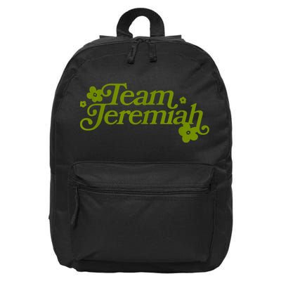 Team Jeremiah Floral 16 in Basic Backpack