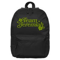 Team Jeremiah Floral 16 in Basic Backpack