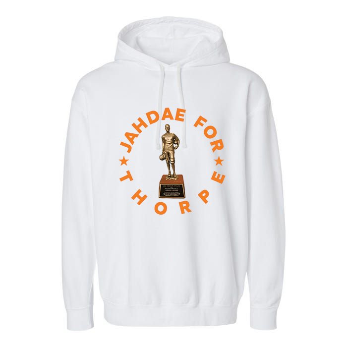 Texas Jahdae For Thorpe Longhorns Garment-Dyed Fleece Hoodie