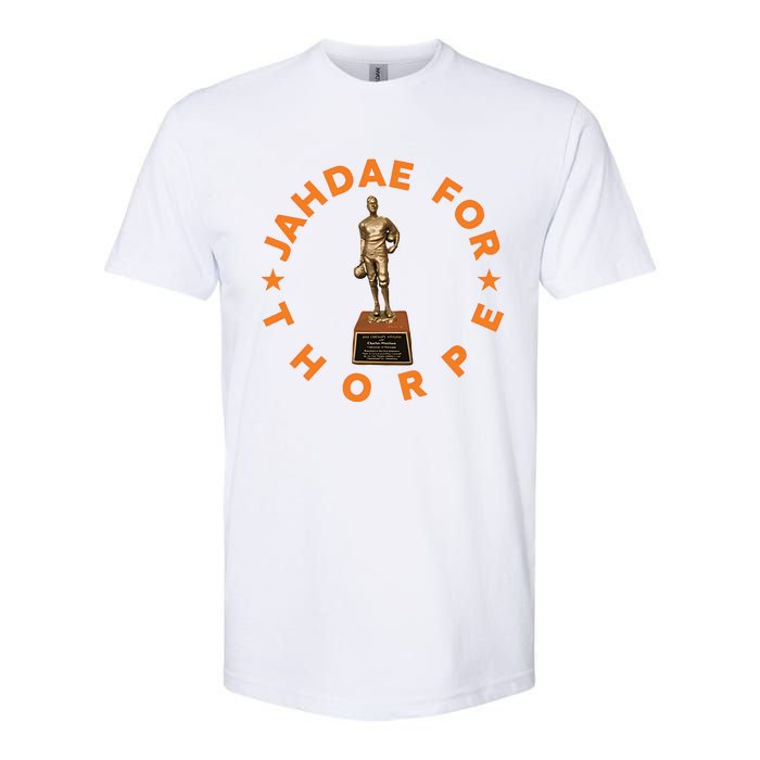 Texas Jahdae For Thorpe Longhorns Softstyle CVC T-Shirt