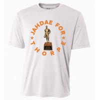 Texas Jahdae For Thorpe Longhorns Cooling Performance Crew T-Shirt