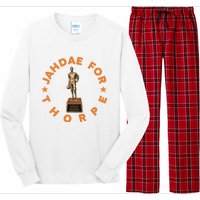 Texas Jahdae For Thorpe Longhorns Long Sleeve Pajama Set