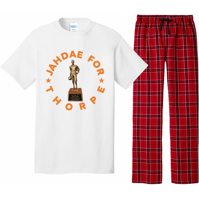 Texas Jahdae For Thorpe Longhorns Pajama Set