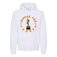 Texas Jahdae For Thorpe Longhorns Premium Hoodie