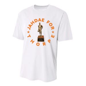 Texas Jahdae For Thorpe Longhorns Performance Sprint T-Shirt