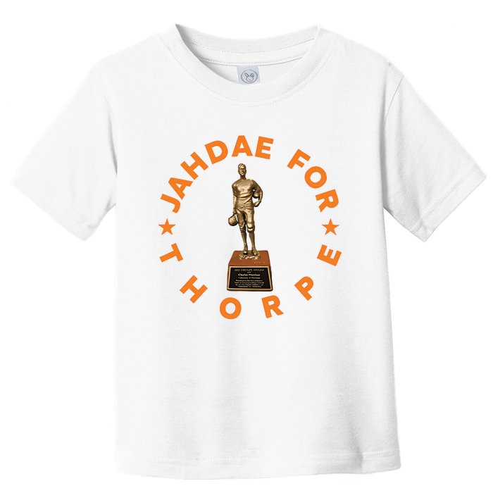 Texas Jahdae For Thorpe Longhorns Toddler T-Shirt