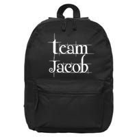 Team Jacob Forks Washington La Push Baby 16 in Basic Backpack
