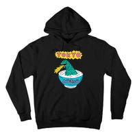 Tokyo Japan Funny Vintage Monster Attack On Soup Ramen Gifts Tall Hoodie