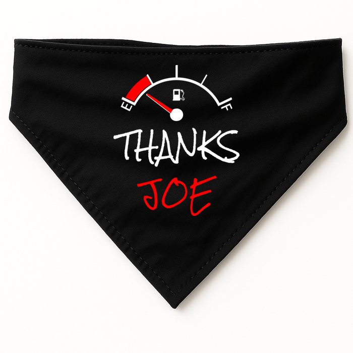 Thanks Joe Gas Tank On E Anti Biden USA-Made Doggie Bandana