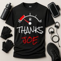 Thanks Joe Gas Tank On E Anti Biden Performance Shirt
