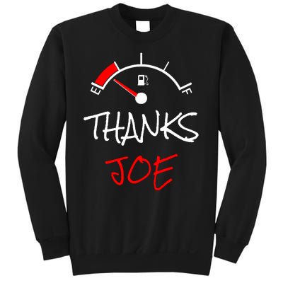 Thanks Joe Gas Tank On E Anti Biden Sweatshirt