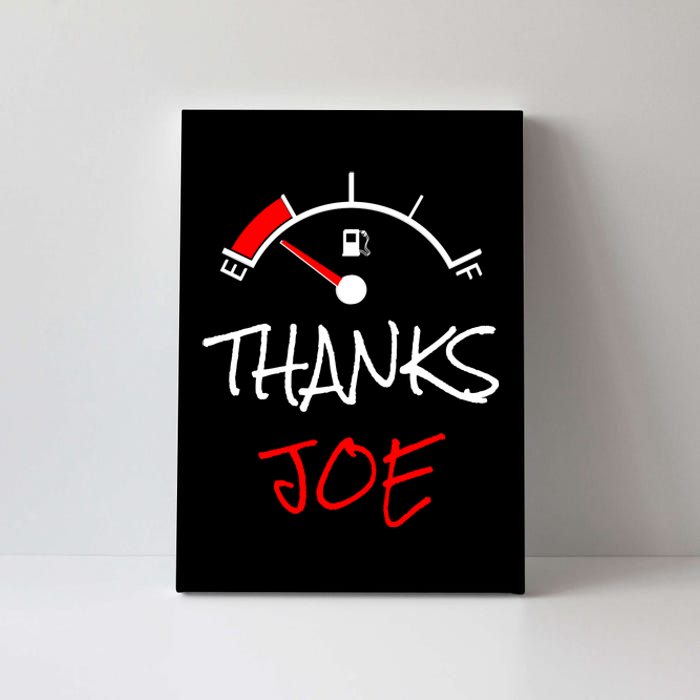 Thanks Joe Gas Tank On E Anti Biden Canvas