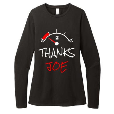 Thanks Joe Gas Tank On E Anti Biden Womens CVC Long Sleeve Shirt