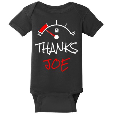 Thanks Joe Gas Tank On E Anti Biden Baby Bodysuit