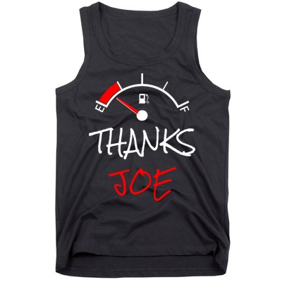 Thanks Joe Gas Tank On E Anti Biden Tank Top